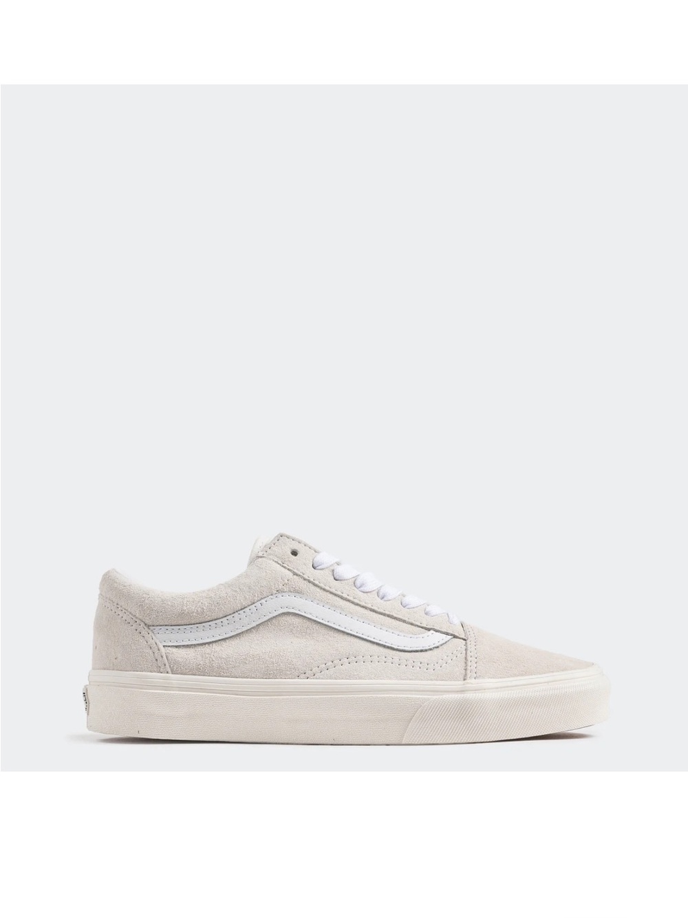 Vans Old Skool Low-Top Sneakers in Light Gray and White